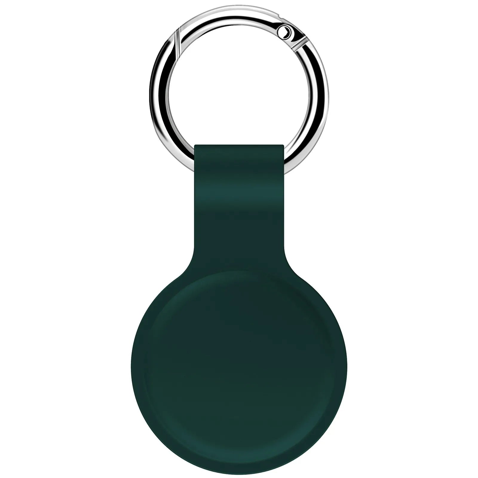 Waterproof Tracker Sleeve For AirTag Silicone Protective Case Anti Lost Key Finder Cover For Keys Pet Collar Bag Wallet Luggage Zpaxo Green