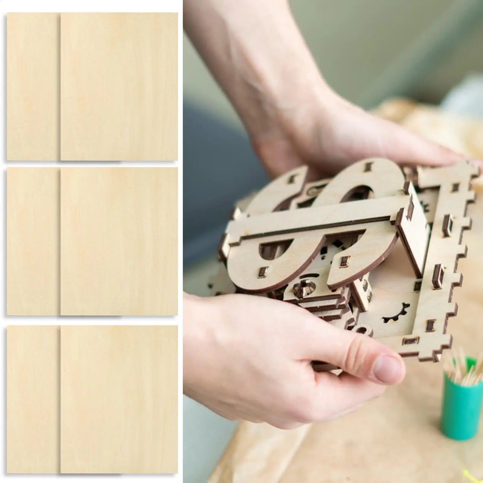 Plywood Wood Sheets Cutting Unfinished Cnc Engraving Burning Staining Zpaxo