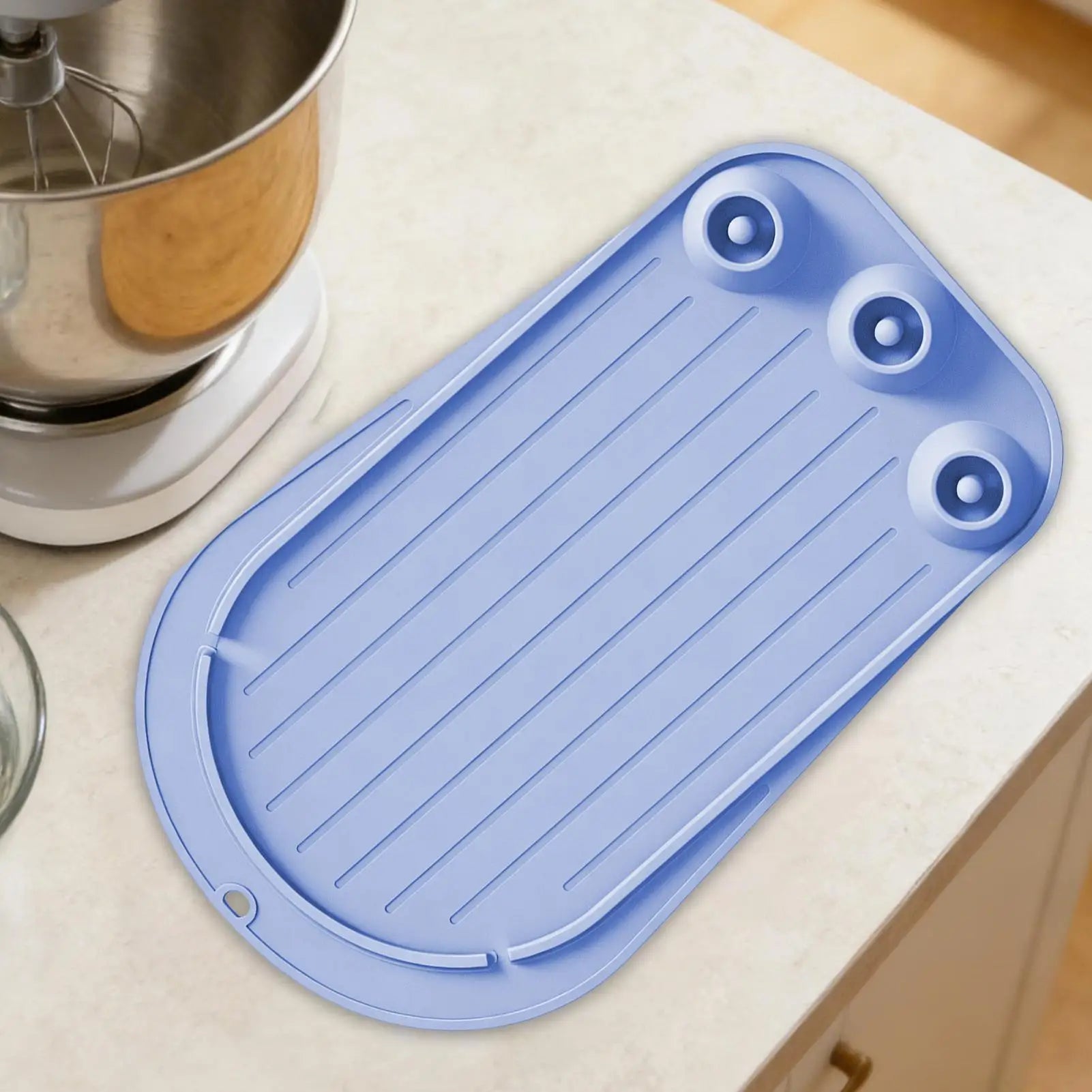 Mixer Slider Pad Silicone Non Slip Space Saving Kitchen Appliance Sliding Pad for Counter Home Dorm Hotel Dormitory Apartment Zpaxo