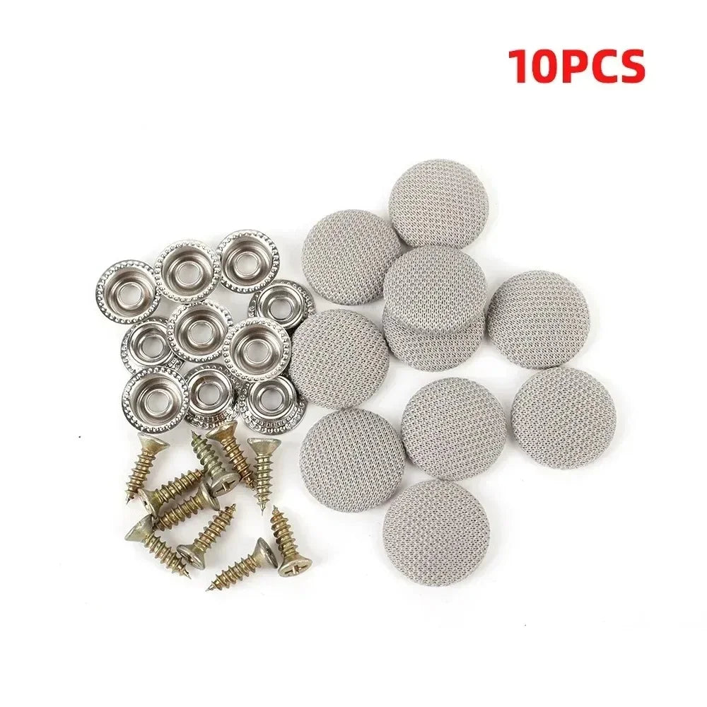 Car Headliner Roof Fixing Snap Rivets Buckles – 10-Pack