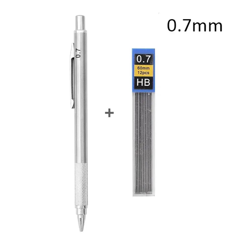 Mechanical Pencil 0 3 5 7 9 1 Low Center Gravity Metal Drawing
