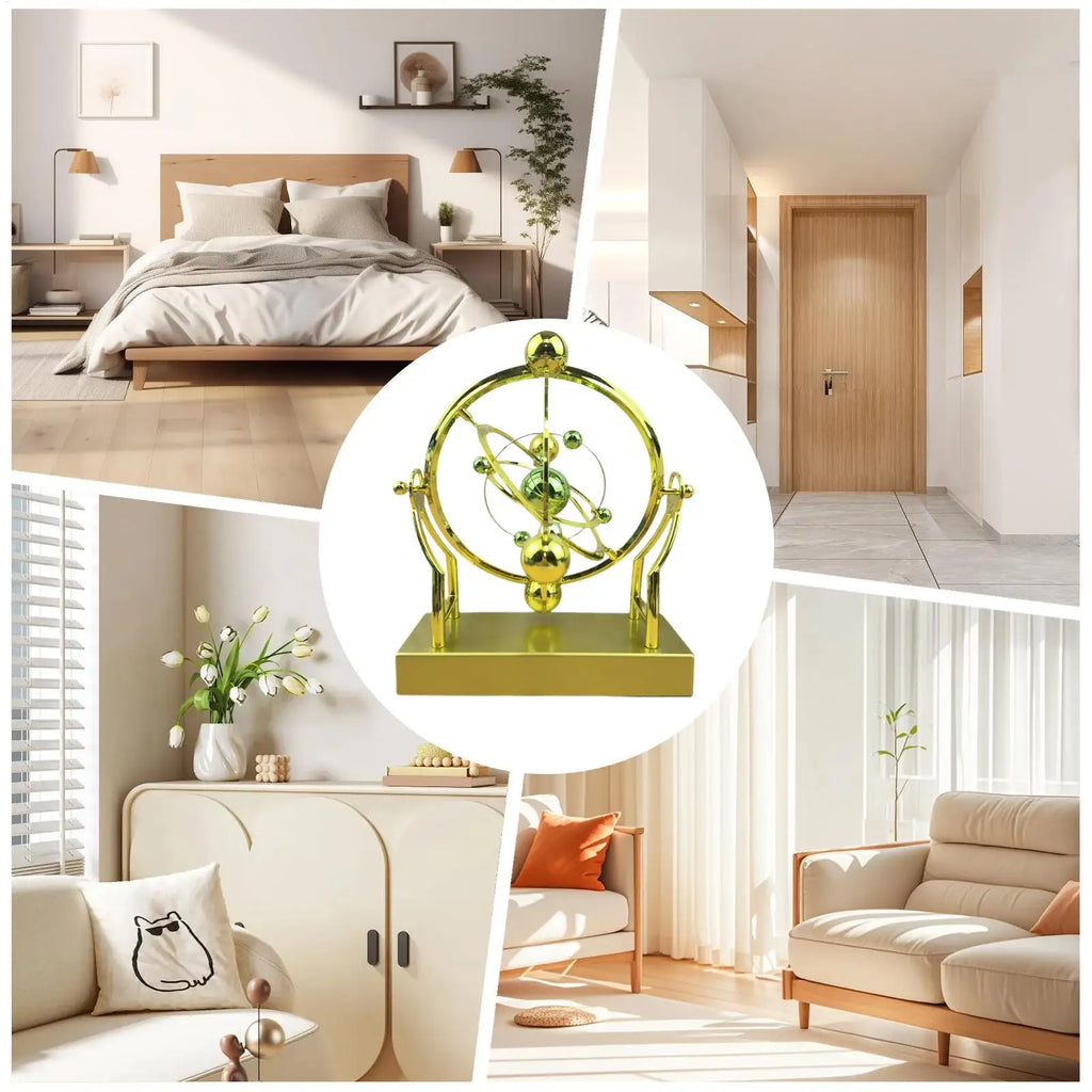 Rotating Celestial Orbit Model Perpetual Motion Machine Desk Toy