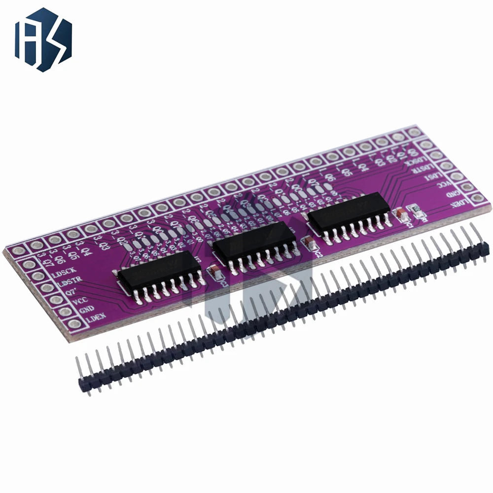 Microcontroller Serial Parallel Pin IO Expansion Module 74HC595 Zpaxo
