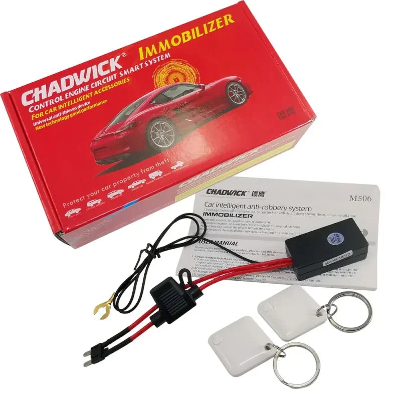 Car Alarm Engine RFID Smart Anti-hijacking Lock Motorcycle Electronic