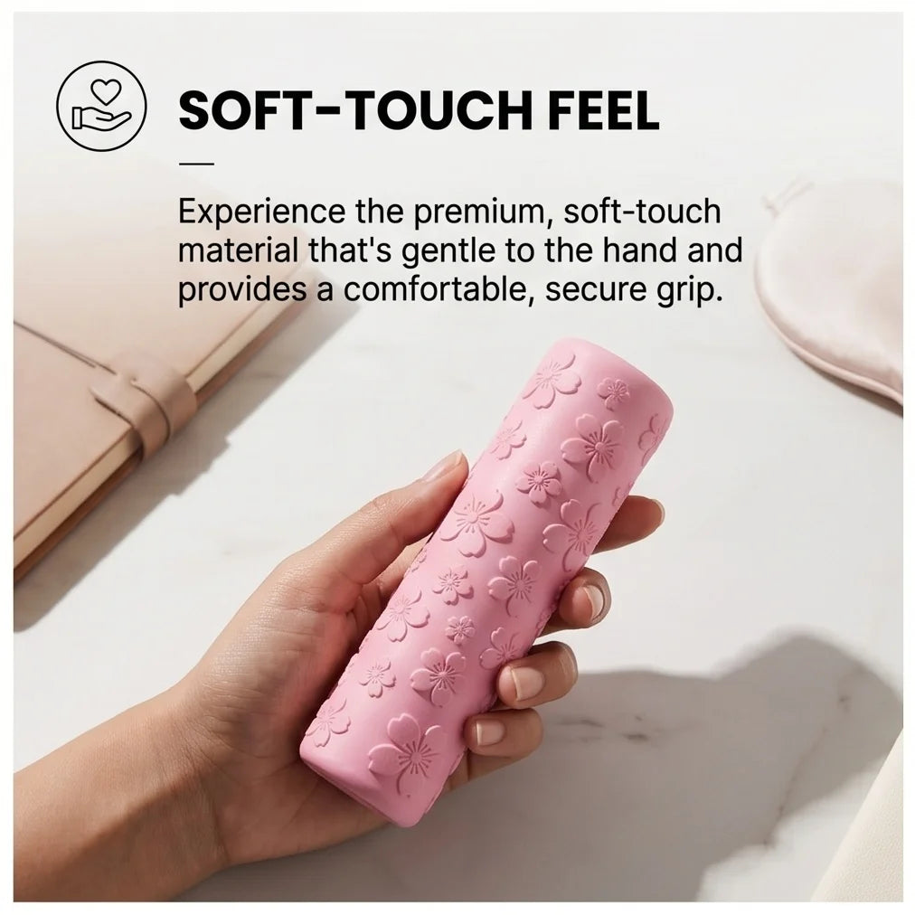 Portable Floral Toothbrush Case Travel Toiletry Organizer Holder