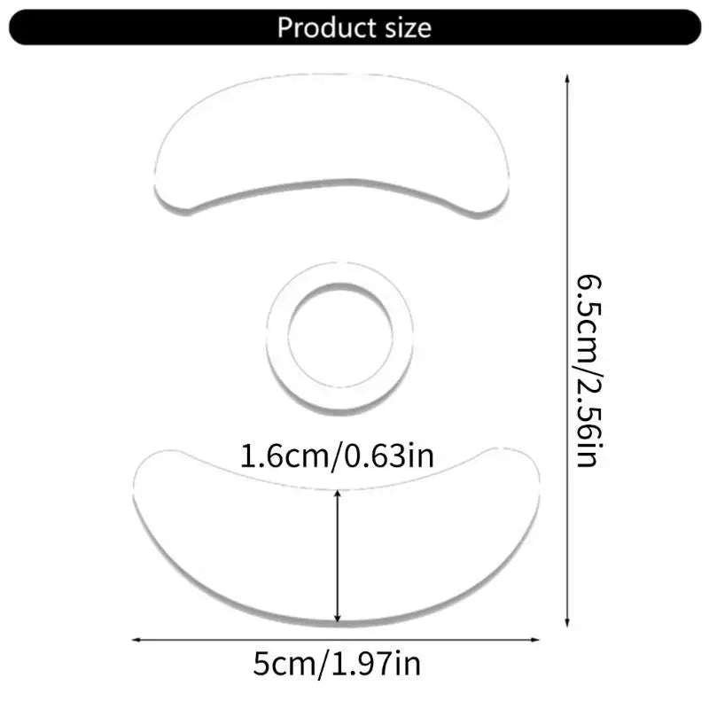 652F Mouse Skates Pads Feet VAXEE NP01 AX Wireless Gaming Zpaxo