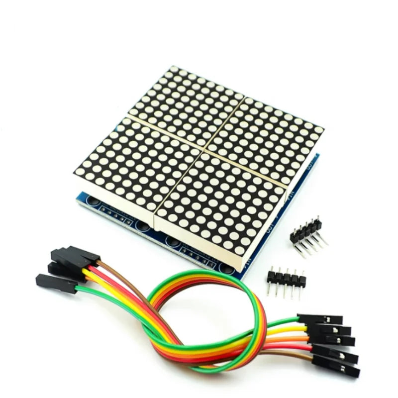 1 2 4 8-bit MAX7219 Dot Matrix Module Control Microcontroller Zpaxo 4 routes