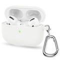 Silicone Earphones Cover Air Pods Bluetooth Headset Protective Case Zpaxo White