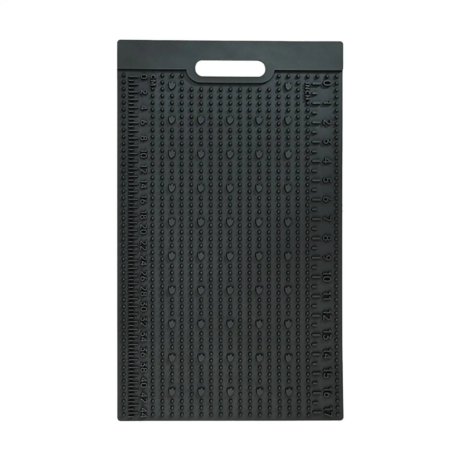 Fish Fillet Mat Non Slip PVC Cutting Board Measuring Scale Cleaning