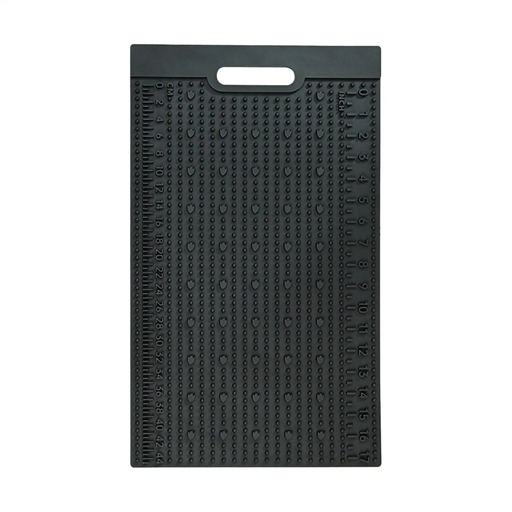 Fish Fillet Mat Non Slip PVC Cutting Board Measuring Scale Cleaning