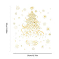 Christmas Window Decals 2 Sheets Reusable Static Clings Tree Seasonal