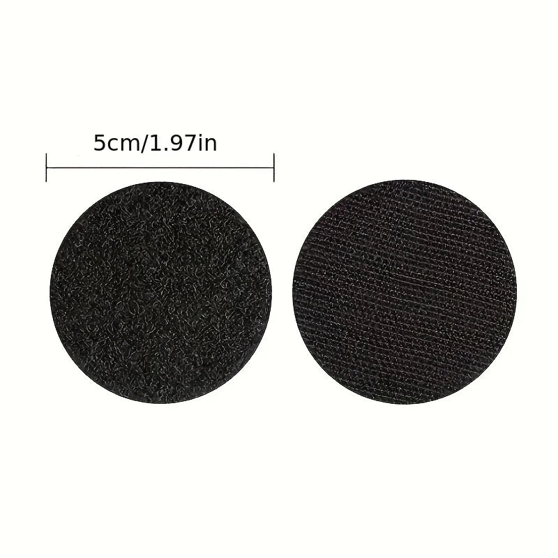 Self-Adhesive Hook & Loop Fastener Dots – 10pc Anti-Slip Hook Loop Fastener Dots Zpaxo