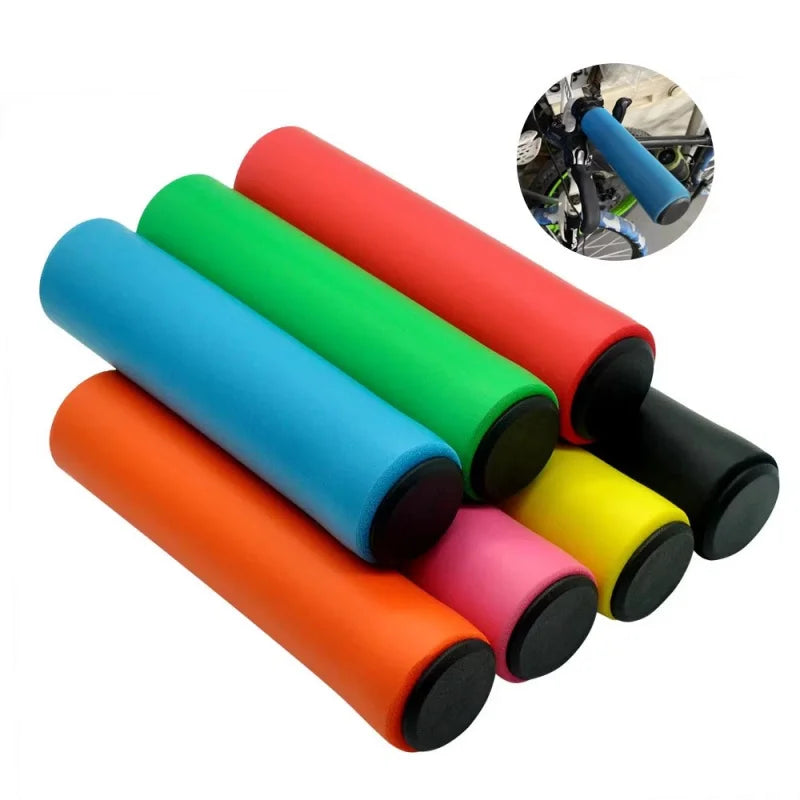 Silicone Bike Handlebar Grips – Non-Slip MTB, BMX & Road
