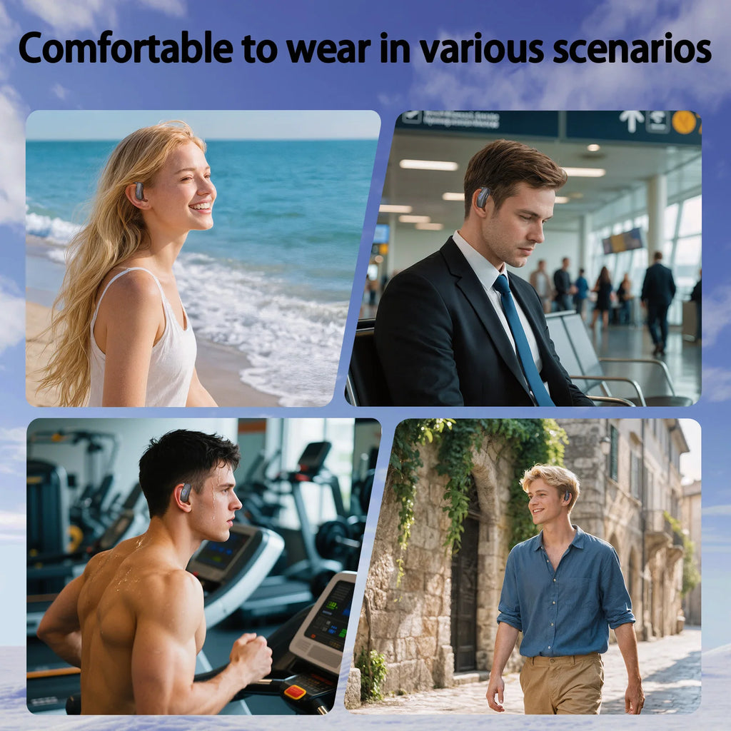 Smart AI Language Translation Earbuds Bluetooth-compatible Real-time