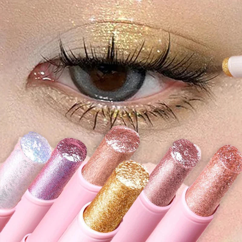 Watery Jelly Eyeshadow Stick Multi-color Pearlescent Glitter