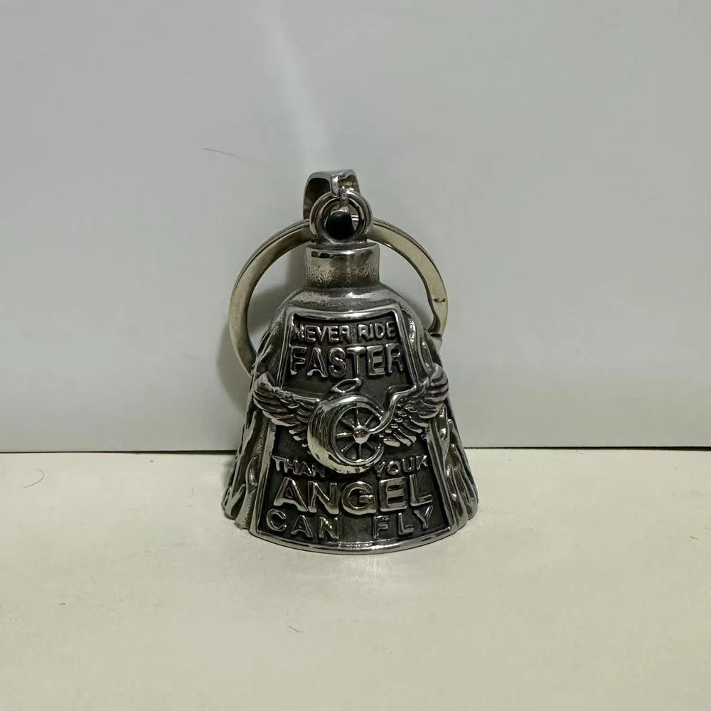 Motorcycle Angel Wing Guardian Bell & Hanger – Rider Charm