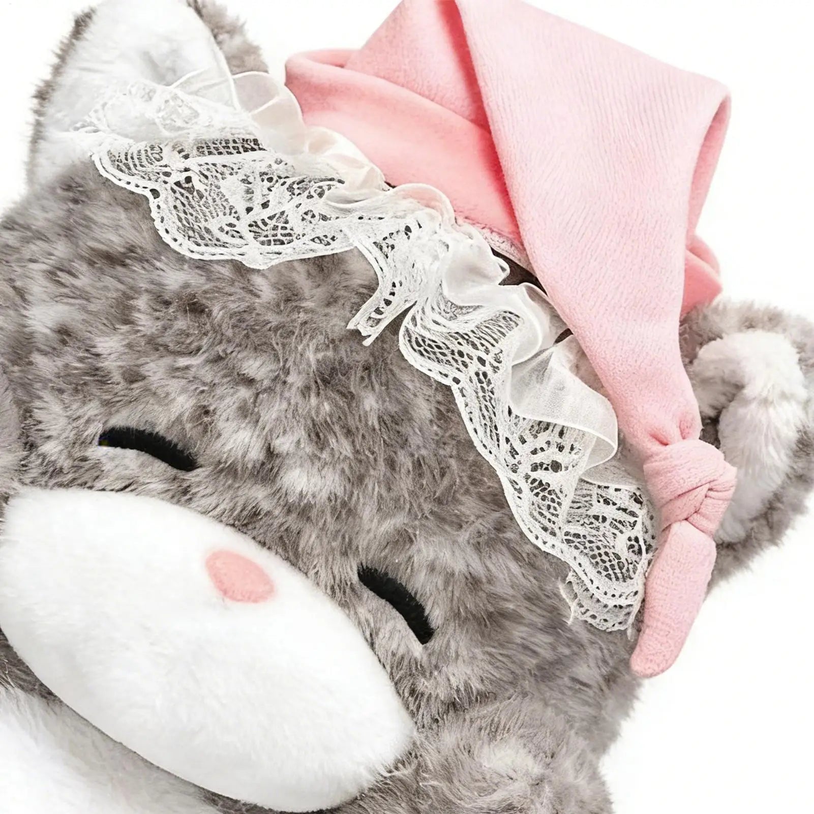 Cat Plush 13.8 Inch Soft Cute Sleepy Toy Cat For Kids Living Room Bedroom Sofa Bed Chair Bedside Desk Home Car Decoration Kids Zpaxo