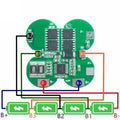 652F 4S 14.8V 15A 4-string Polymers 18650 Lithiums Battery Protections Board Current without Overcharge Protections Zpaxo CN