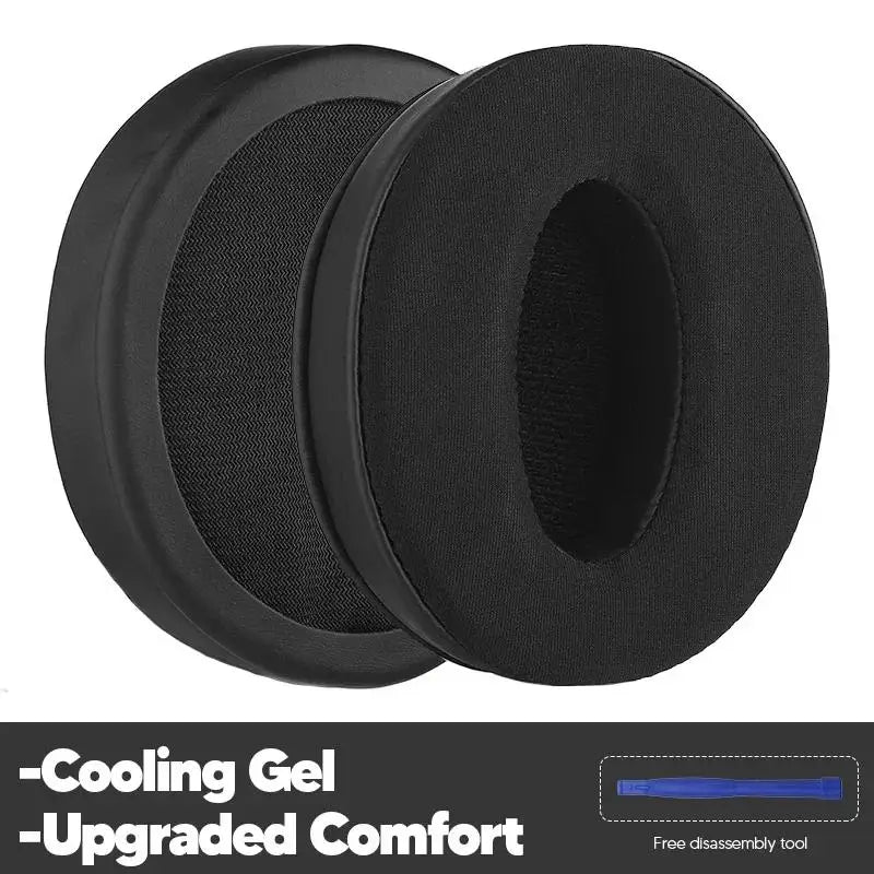 Replacement Ear Pads For Sennheiser HD450BT HD440BT HD430 HD350BT HD400S Ear Cushion Memory Foam Headphones Ear Pads Accessories Zpaxo Cooling Gel Black