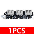 5V 2 1A 3 USB Power Bank Battery Charger Module Circuit Board Step Up Zpaxo 1pcs