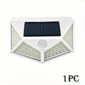 100 LED Solar Wall Light PIR Motion Sensor – IP44 Outdoor Lamp