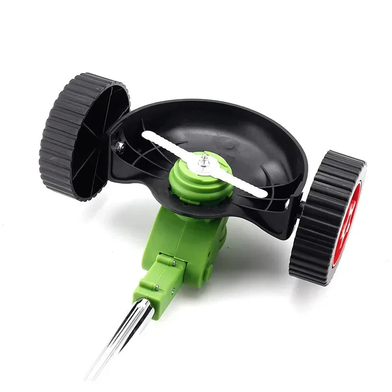 Meigar Grass Trimmer Rolling Wheel Effective Comfortable Garden Lawn
