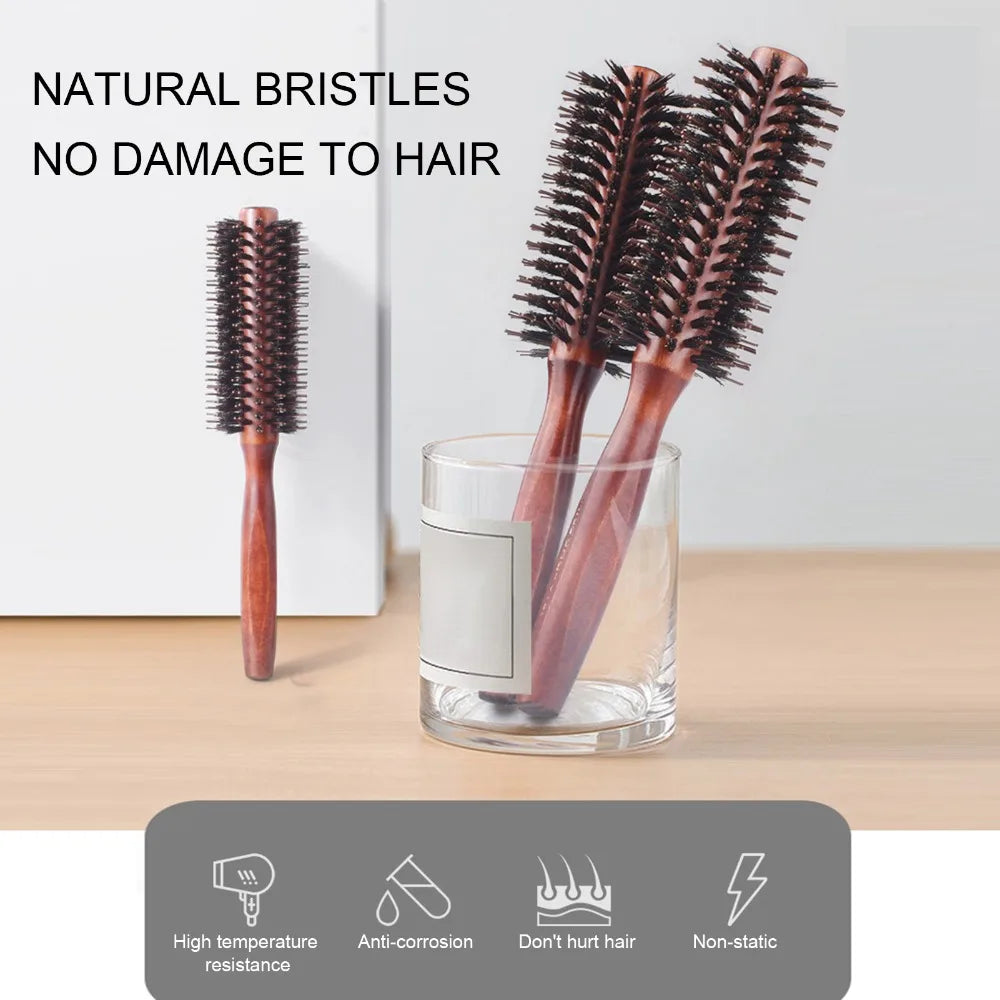 Round Brush Barrel Hair Professional Avoid Temperature Blow Drying Zpaxo