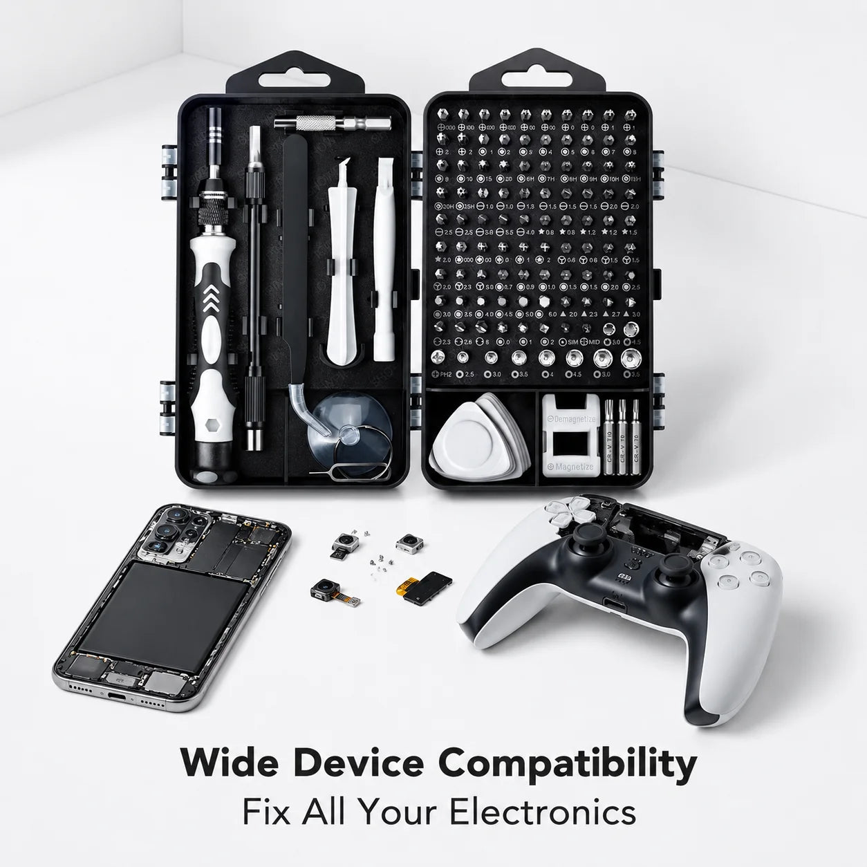 115 in 1 Precision Screwdriver Kit Mini Electronics Tool Set for PC Game Console Camera Watch Cell Phone Repair Tools Kit Zpaxo