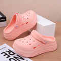 Women's Soft EVA Summer Slippers Round Toe Flat Home Slides Dry