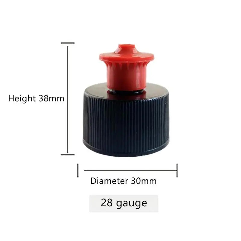 5 Car Care Wax Tire Shine Bottle Pull Caps Portable Liquid Dispenser Zpaxo 5PCS