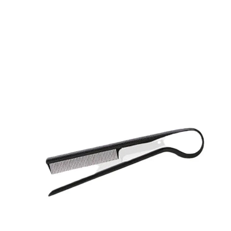 Hairdressing V-comb Messy Hair Finishing Straightening Splint Comb Zpaxo black