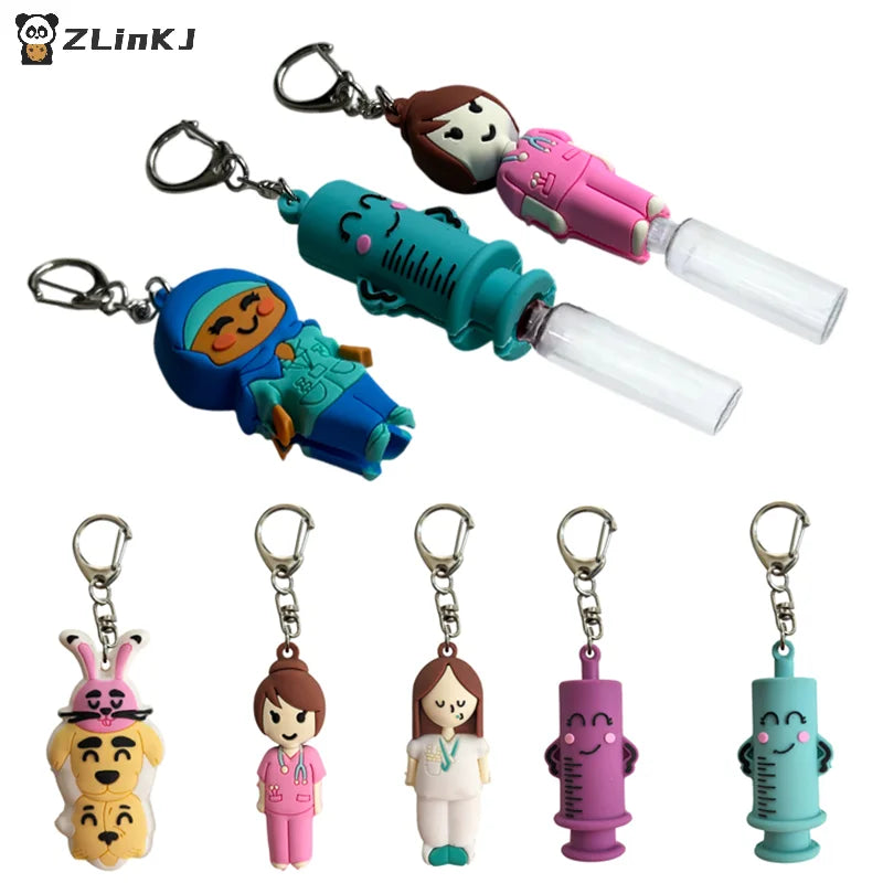 Ampoule Bottle Opener Keychain Vial Breaker Tool Nurses Doctors Zpaxo