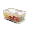 Large Capacity Bento Box, Handheld Portable Fresh-keeping Box for Outdoor Spring Outing, Student Spring Outing Fruit Sealed Box Zpaxo Cream rice
