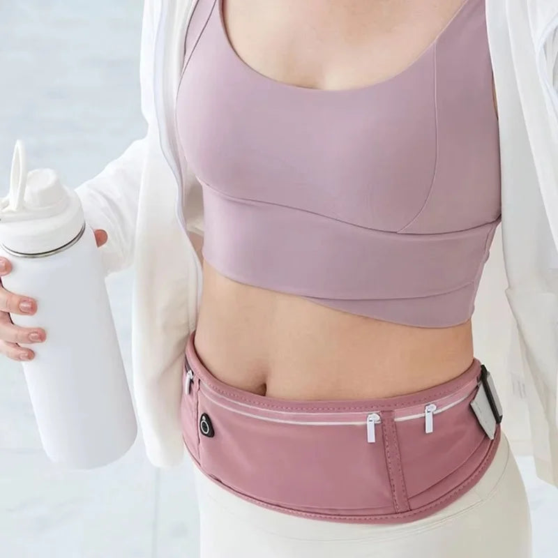 Outdoor Waterproof Invisible Running Waist Bag Portable Sports Phone