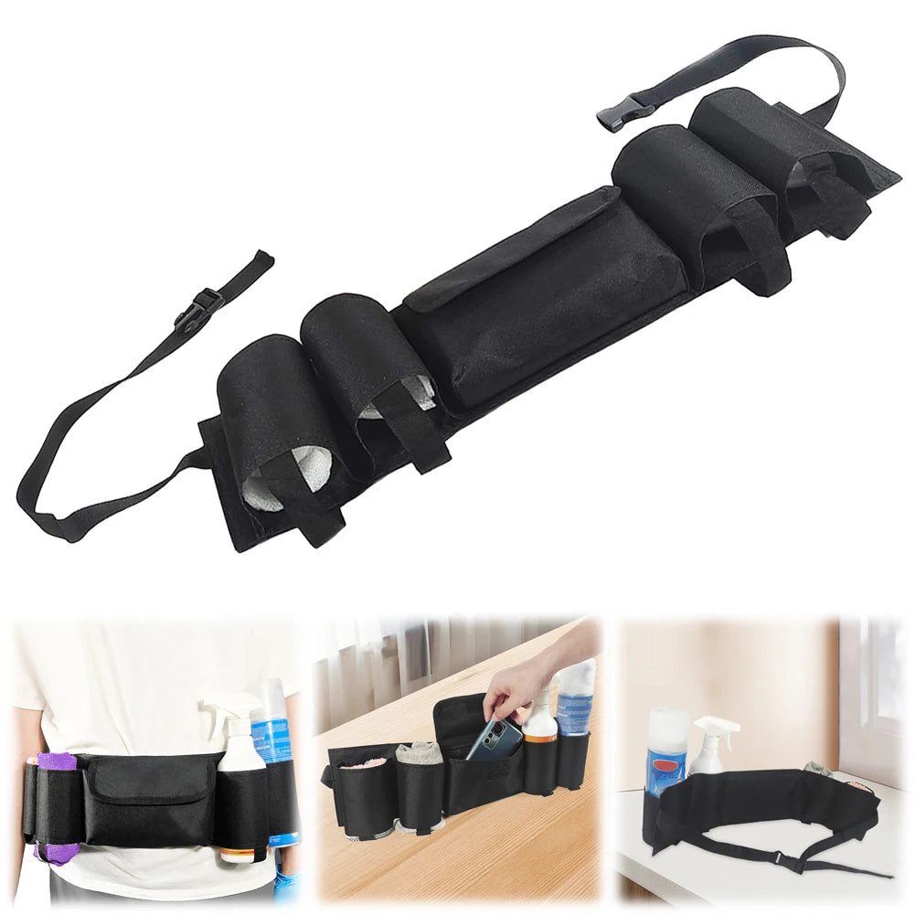 Oxford Cleaning Tool Waist Bag Belt Waterproof Beer Holster Drink Can