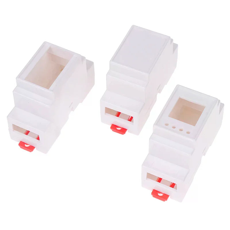 DIN Rail PLC Junction Box Plastic Electronics Project Case 4Colors Zpaxo