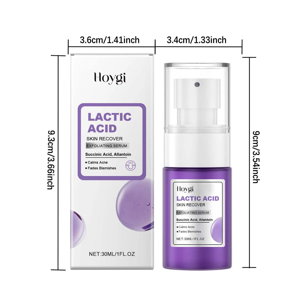 Exfoliating Serum Anti Acne Reliece Dryness Shrink Pores Remove Dead Skin Brightening Lactic Acid Serum Nourishing Face Essence Zpaxo