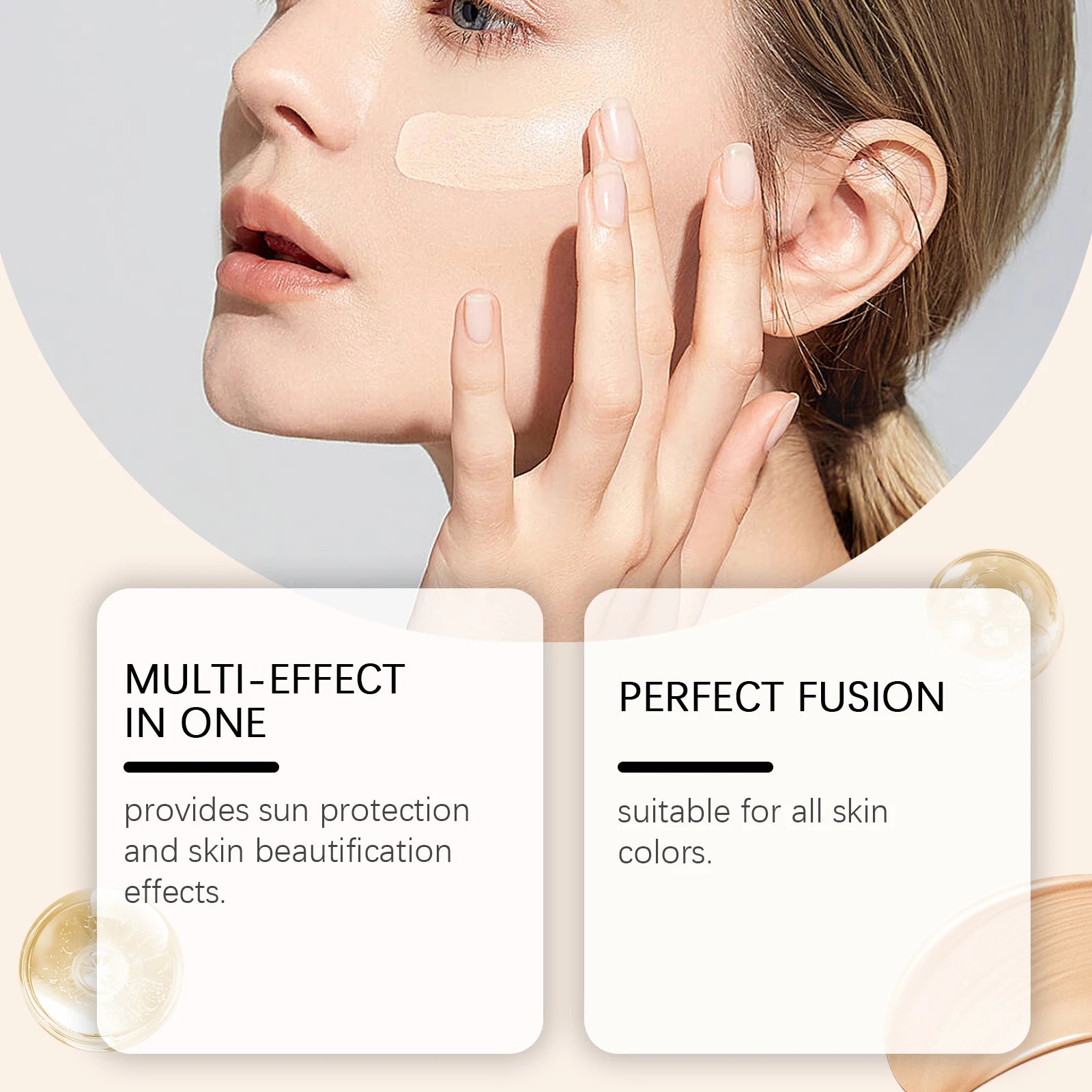 Eelhoe SPF 30 Concealer Foundation Cream – Hydrating & Brightening Concealer Foundation Zpaxo