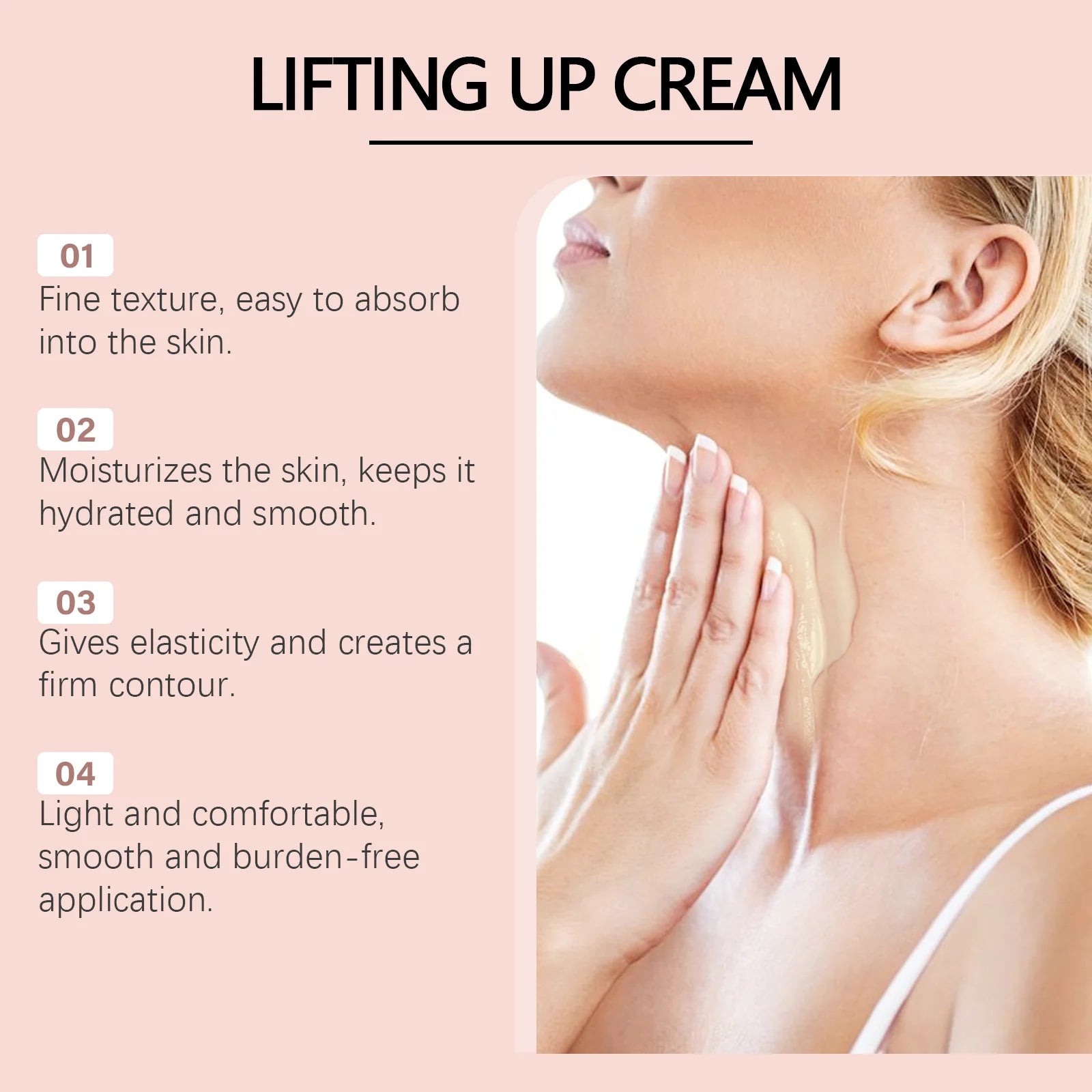 Retinol Neck Cream Lighten Fine Lines Firming Lifting Wrinkle Remover Increase Skin Elasticity Eliminate Double Chin Neck Care Zpaxo