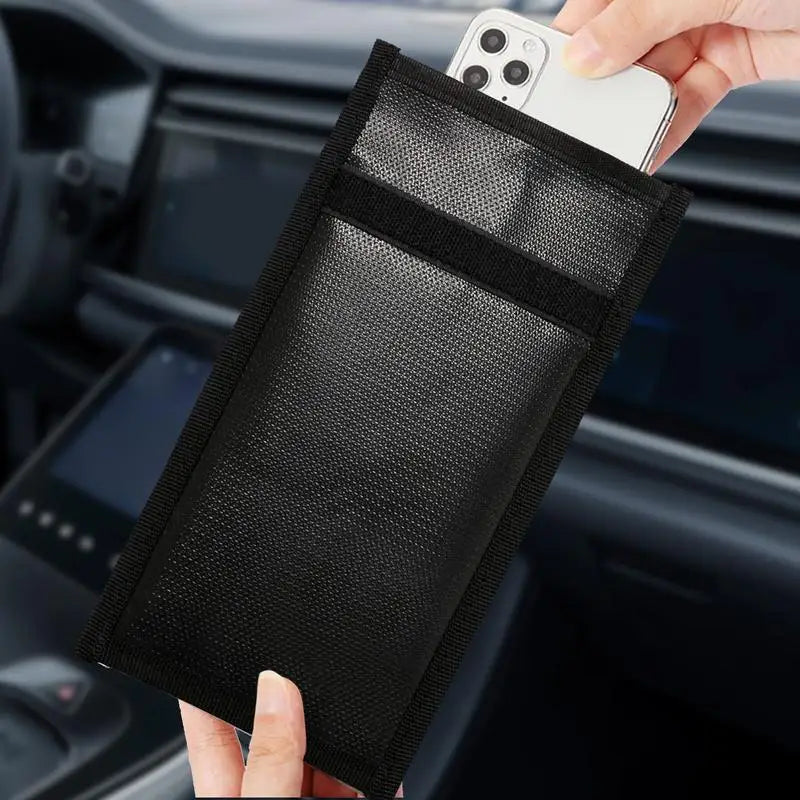 Signal Blocking Pouch Faraday Cage Remote Control Package Keyless
