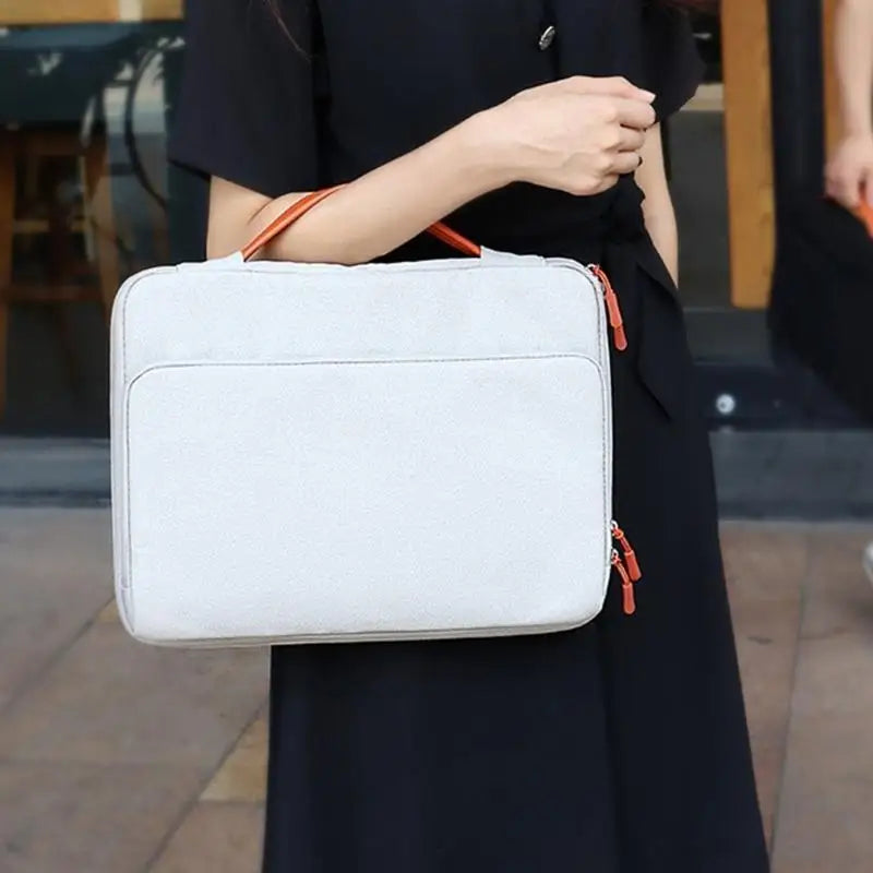 Laptop Bag 16inch Briefcases Shoulder Bag Water Repellents Laptop Bag Bussiness Carrying Handbag Laptop Sleeve for Women Zpaxo