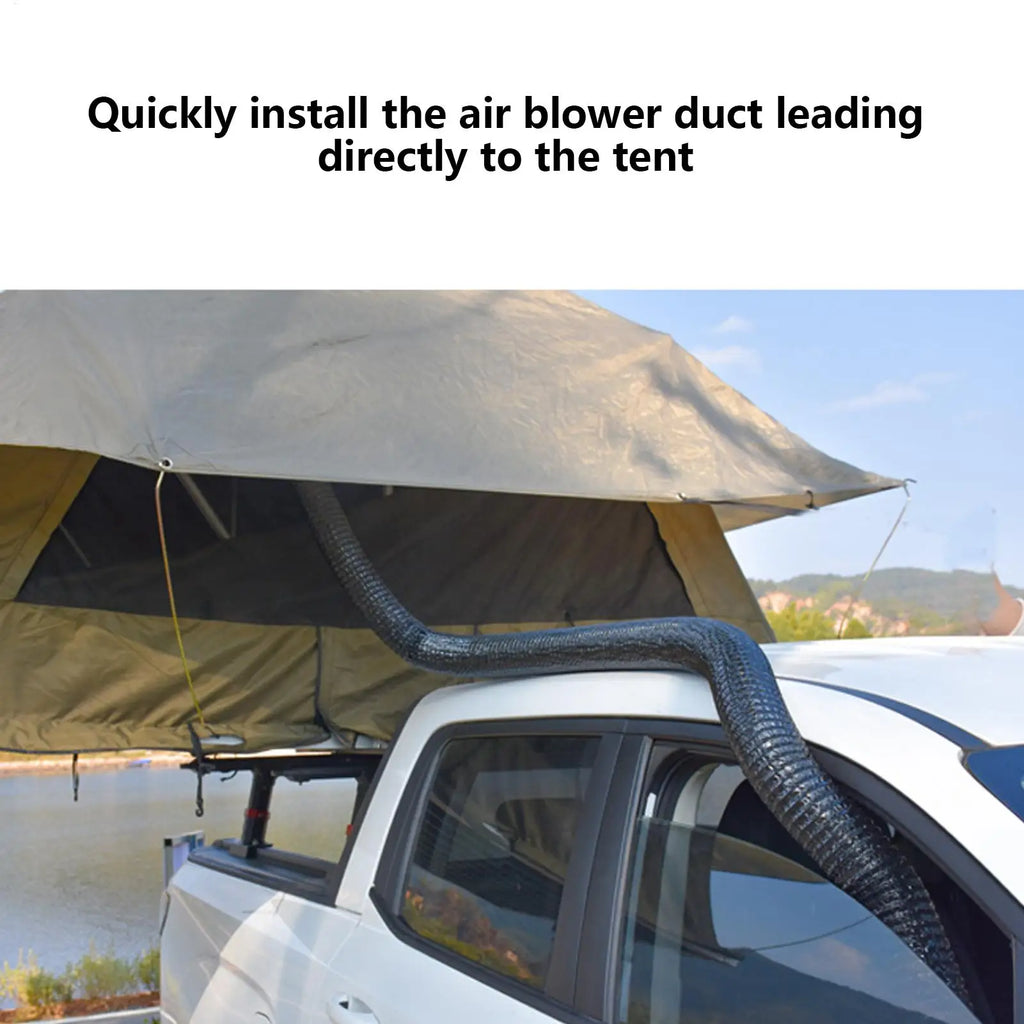 Car Air Vent Extender Foldable Fan Outlet Extension Conditioner RV