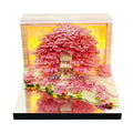 Time Piece Calendar 2026 Desk Calendar With LED Light 3D Tear-away Calendar Paper Carving Art Memo Pad Notepad Gift Christmas Zpaxo A1