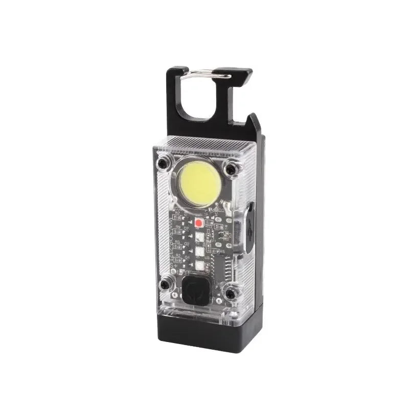 COB Keychain Work Light – Solar, 9 Modes, Magnetic Base | ESMARTER