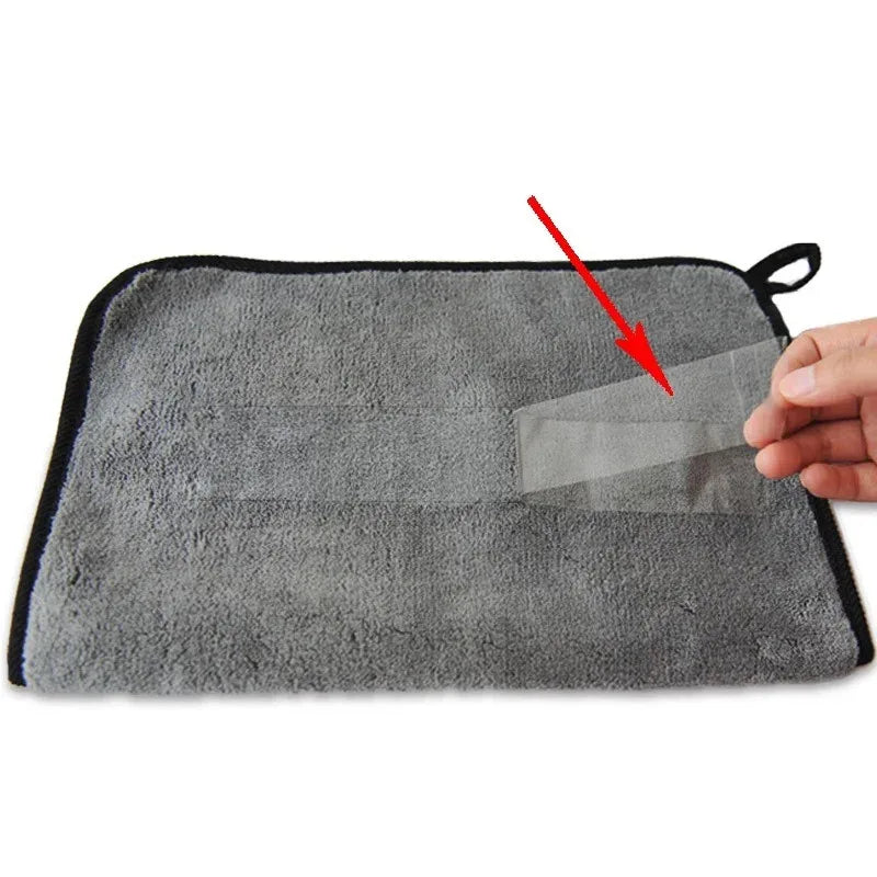 Microfiber Car Wash Towels – Thick Double Layer Cleaning Cloths