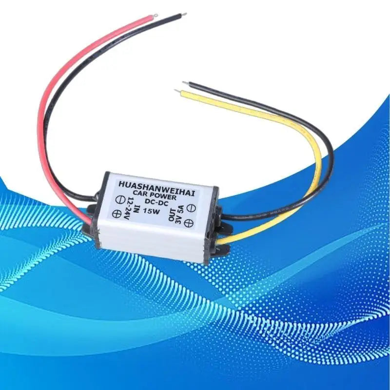 652F 12V 24V to 3V Buckk Model Converters Waterproof Step Down Model Converters Buckk Voltages Regulator for Car Zpaxo