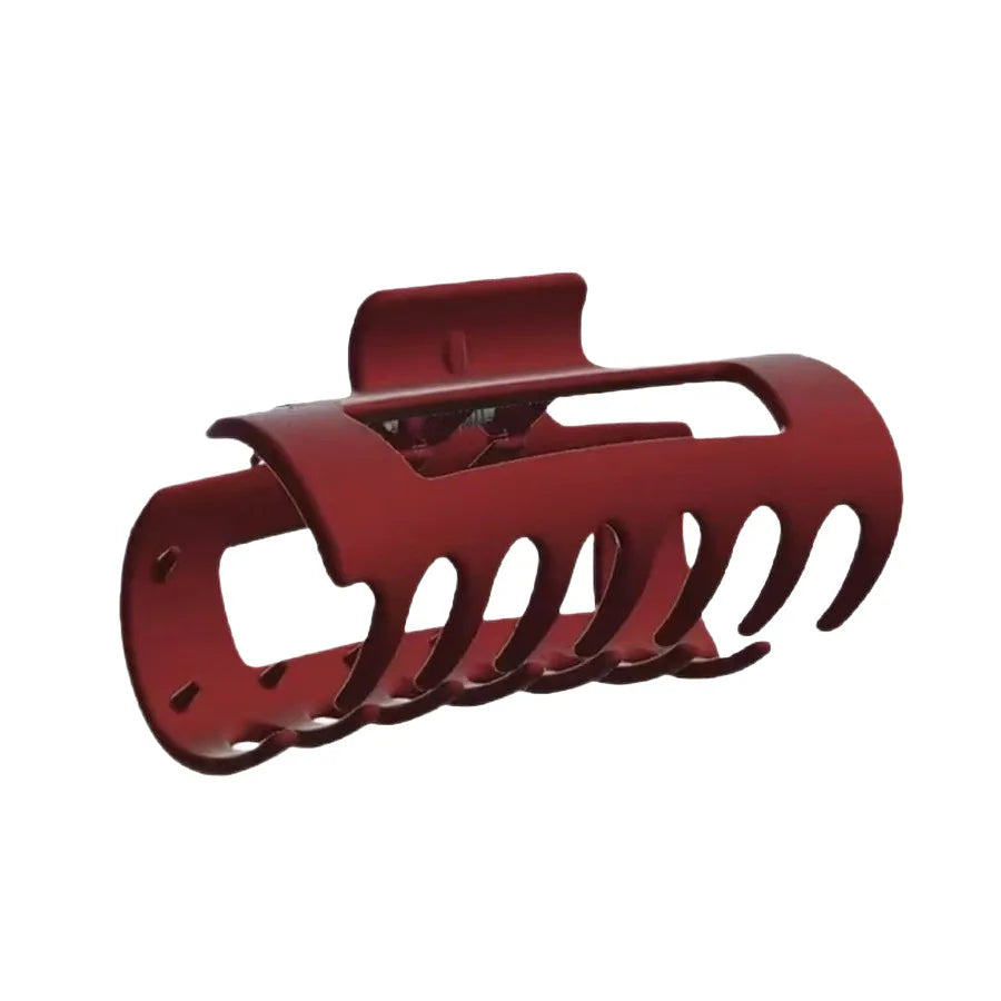 Silicone hair clip for ladies, shark clip accessory, soft and shockproof, protecting the back of the head, hair clip decoration Zpaxo