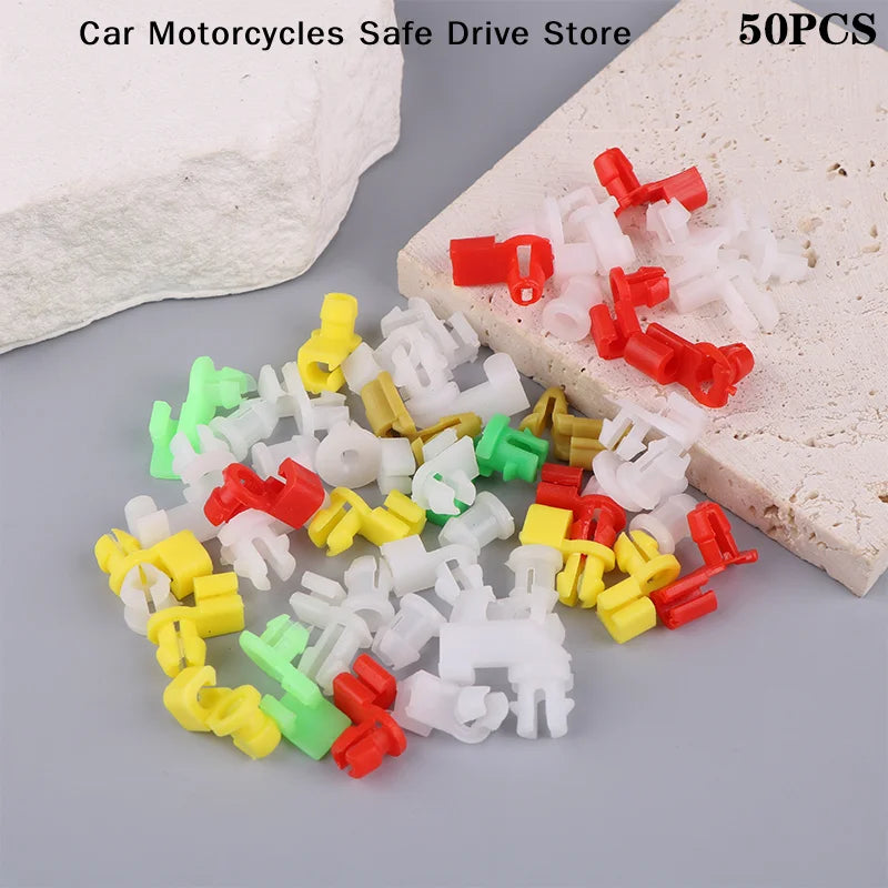 CM50PCS Universal Auto Door Lock Rod Clip Driver Side Handle Retainer