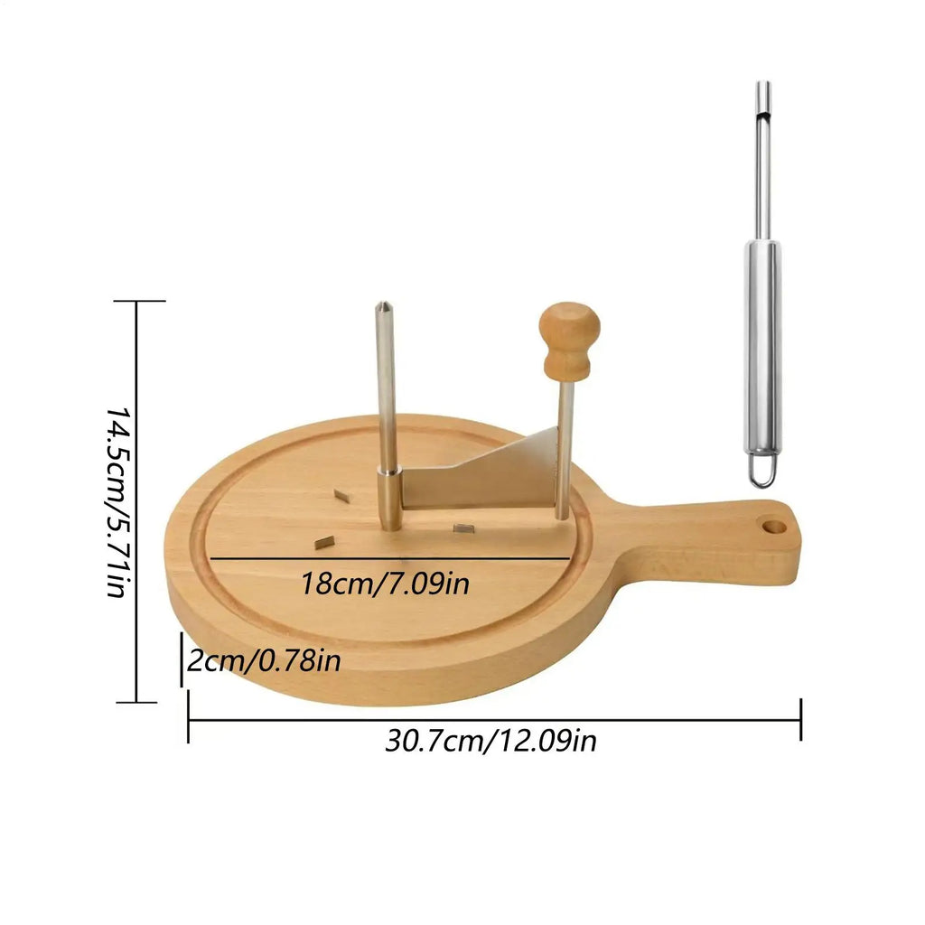 Cheese Flower Maker Stainless Steel with Handle Cheese Slicer Flower Maker Wheel for Chocolate Dessert Pastry Baking Home Zpaxo
