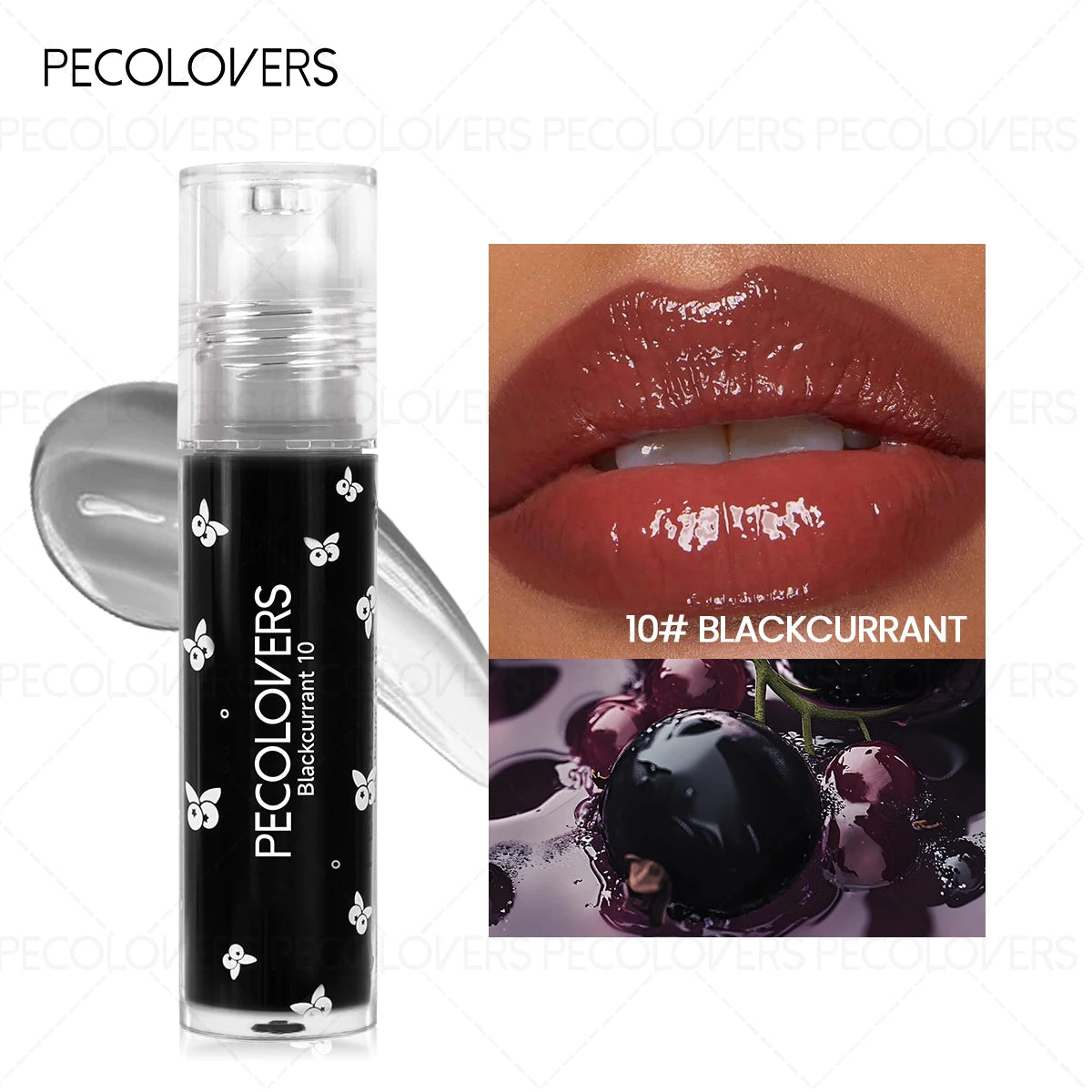 Moisturizing Lip Oil Jelly Strawberry Tinted Capsule Liquid Lip Blam Waterproof Transparent Color Lip Oil Zpaxo 10